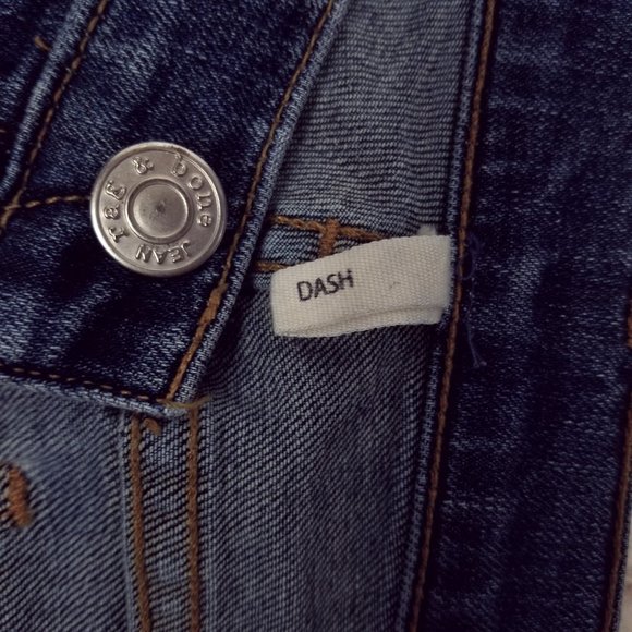 Rag & Bone DASH Relaxed Skinny Jeans 26 - Picture 7 of 9